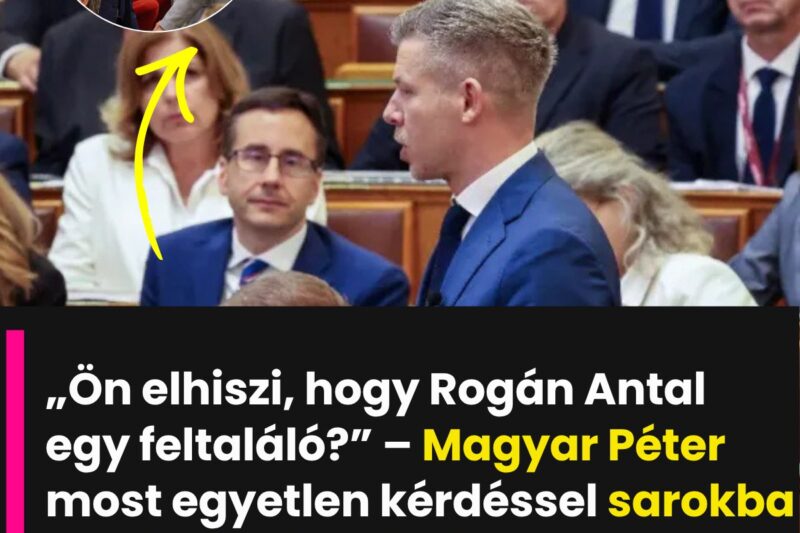 „Legyen különb, mint a fideszes maffiatagok” – Itt a videó a legerősebb pillanatokról Magyar Péter és az ellenzék első parlamenti összecsapásából