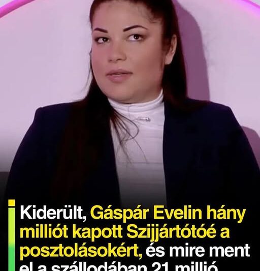 Kiderült, Gáspár Evelin hány milliót kapott Szijjártó Pétertől a posztolásokért, és mire ment el a szállodában 21 millió