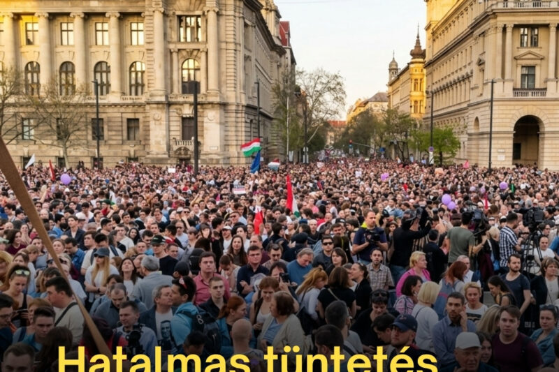 Újabb tüntetés lesz Budapesten: ezt lehet tudni róla