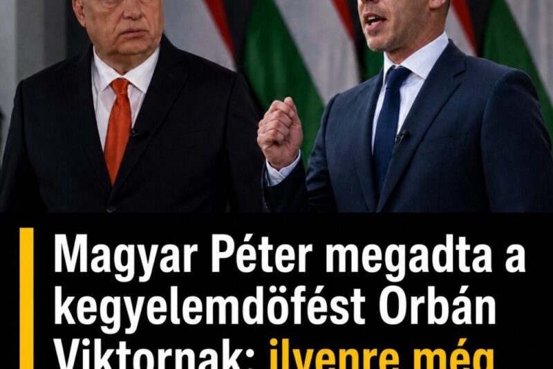 Magyar Péter bevitte a kegyelemdöfést Orbán Viktornak: ilyenre még nem volt példa