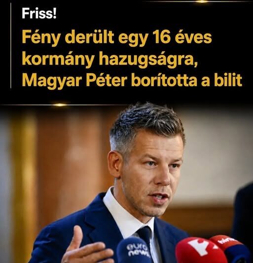 Fény derült egy 16 éves kormány hazugságra, Magyar Péter borította a bilit