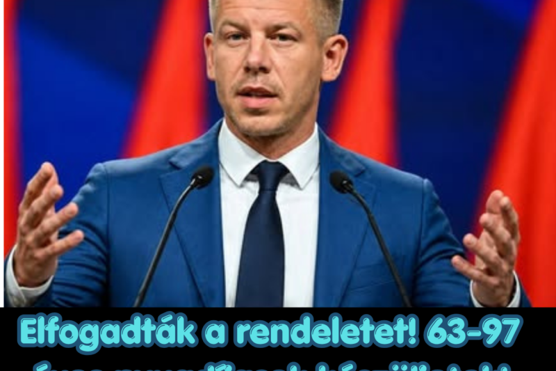 Elfogadták a rendeletet! 63-97 éves nyugdíjasok készüljetek!