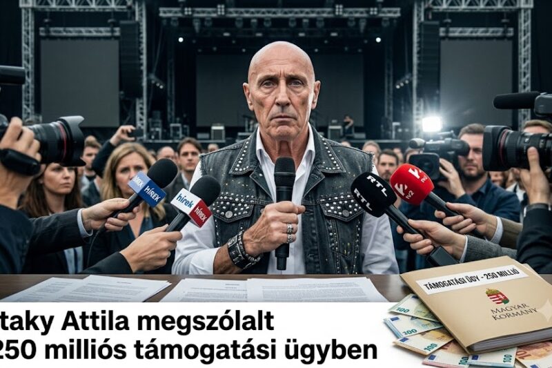 Pataky Attila megszólalt a 250 milliós támogatás visszavonása után – ezt mondta