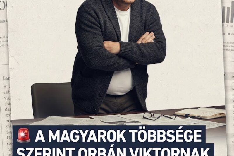 🚨 A magyarok többsége szerint Orbán Viktornak vissza kell vonulnia – friss felmérés érkezett